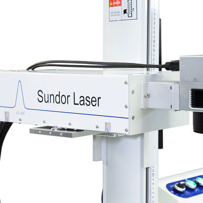 3W 5W Sundor UV Laser Marking Machine For Glass Sunglasses Bottle