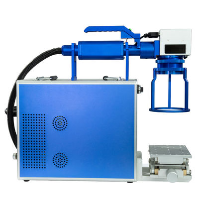 Black Anodized Aluminium 50W Raycus Fiber Laser AC220V 50HZ 2A