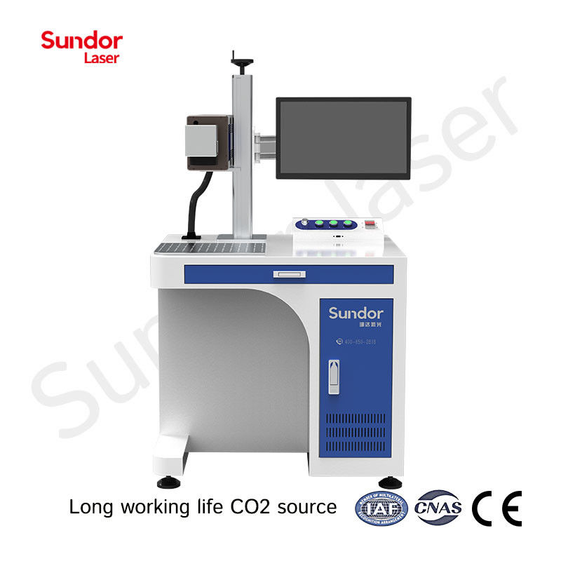 Desktop Type 30w Co2 Laser Engraving Machines High Accuracy